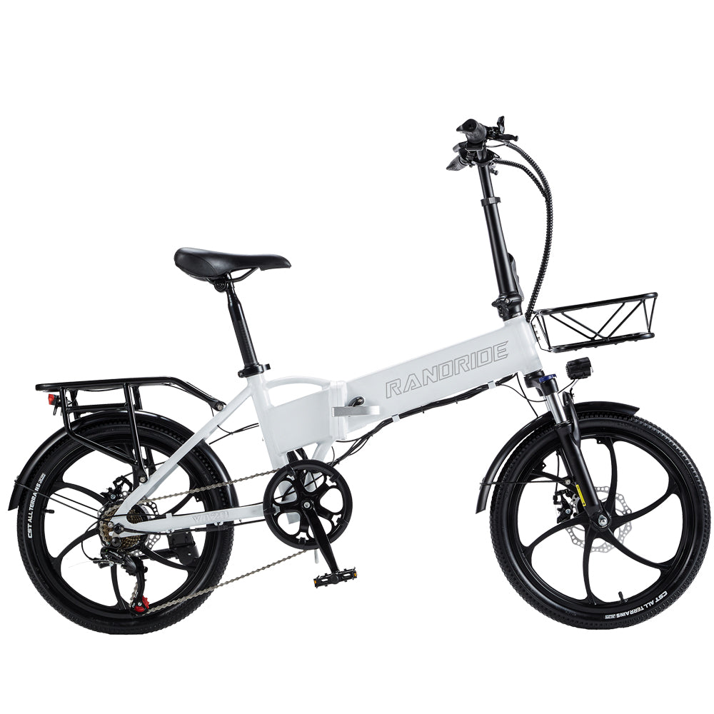 [EU] RANDRIDE YA20 City E-bike 48V 12.8Ah 40-50km Range 20" Tires Foldable