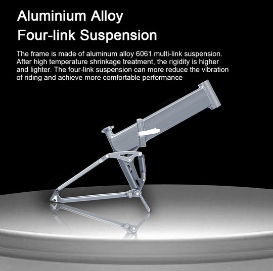 RANDRIDE YX20M Fatbike 48V 17Ah 1000W 45km/h Full Suspension 20*4.0"Tires