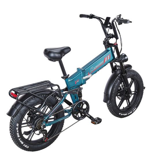[EU] RANDRIDE YX20M-2 Fatbike 1000W*2 Dual motors 48V 20Ah 20*4.0" Tires Hydraulic brakes