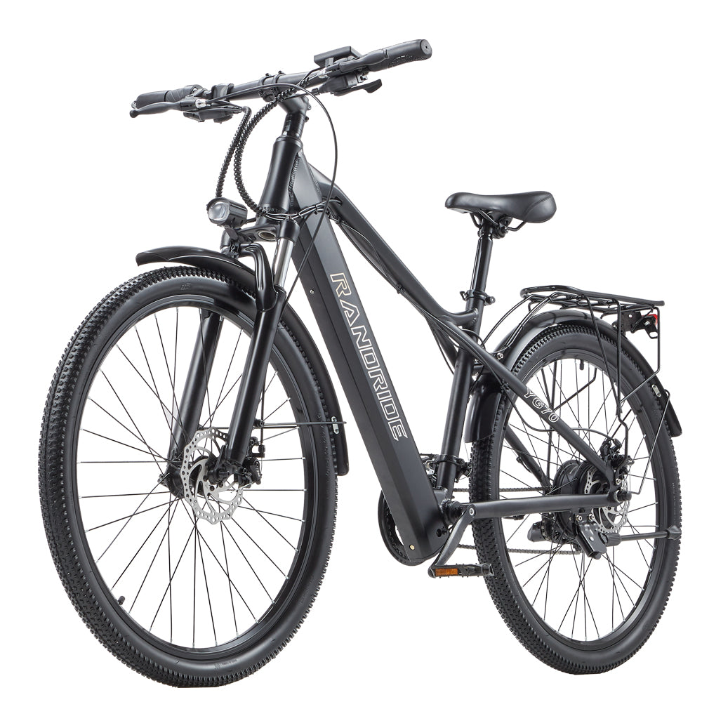 [EU] RANDRIDE YG70 City E-bike 48V 14Ah Battery 1000W Motor 45km/h Speed 27.5" tires