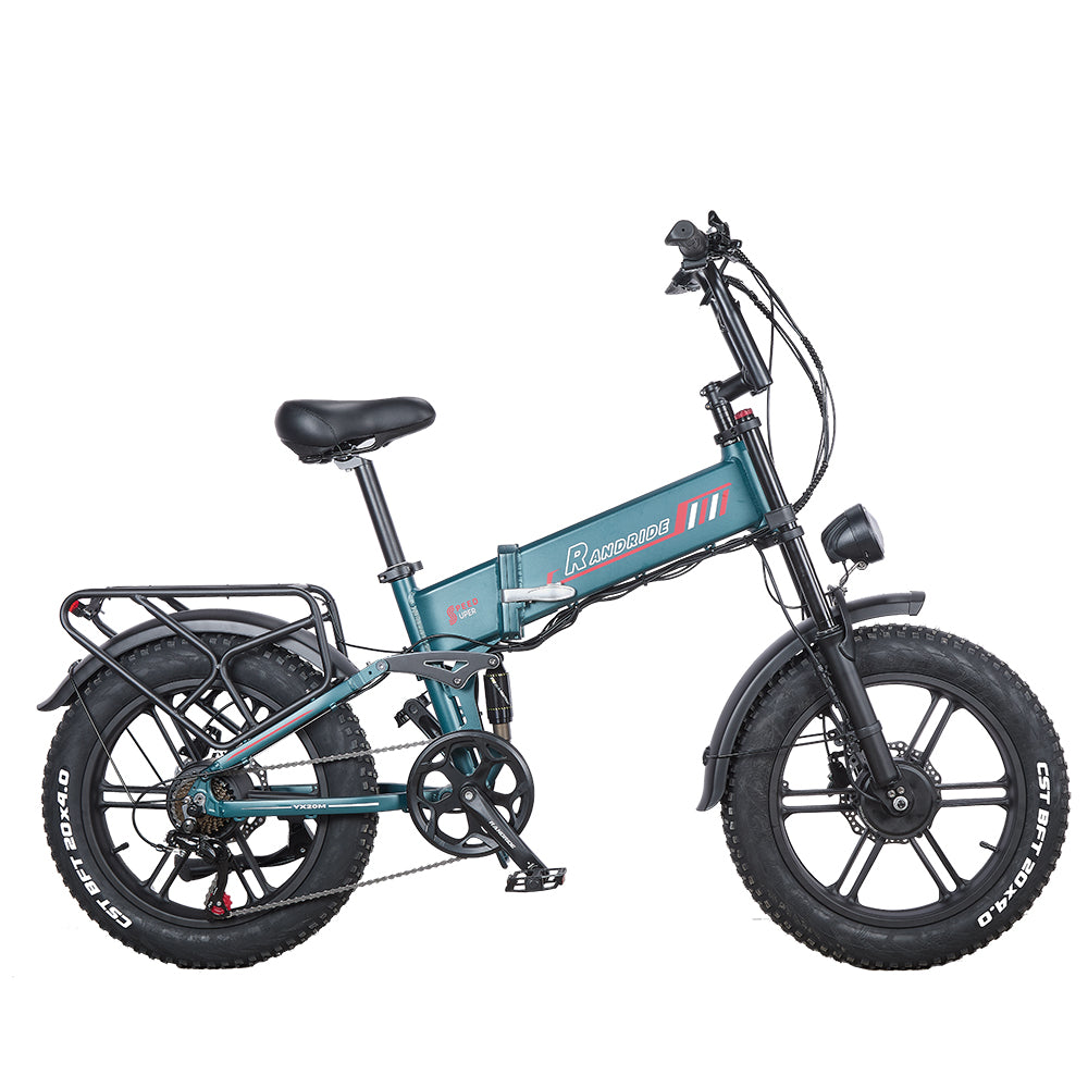 [EU] RANDRIDE YX20M-2 Fatbike 1000W*2 Dual motors 48V 20Ah 20*4.0" Tires Hydraulic brakes