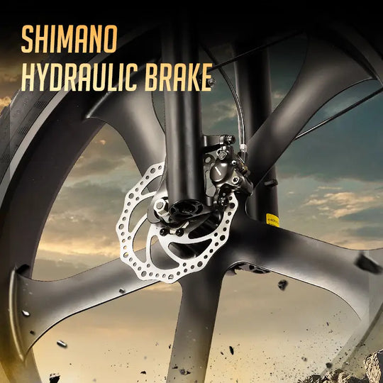 RANDRIDE YX90M E-Mountainbike 48V 13.6Ah Full Suspension Hydraulic brakes 26"Tires