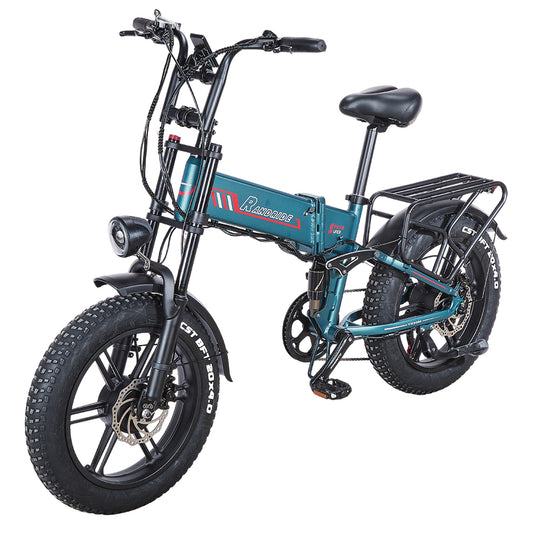 [EU] RANDRIDE YX20M-2 Fatbike 1000W*2 Dual motors 48V 20Ah 20*4.0" Tires Hydraulic brakes