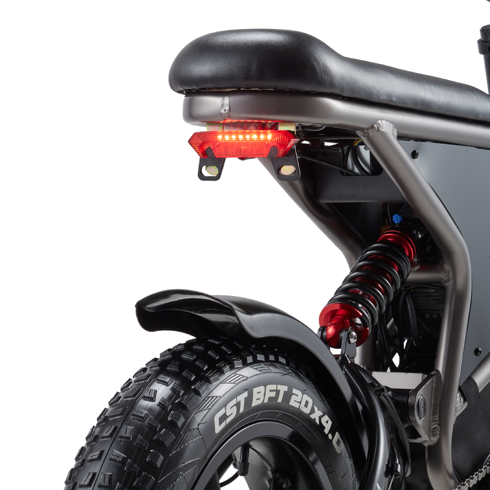 RANDRIDE DM711 City Commuter Electric motorcycle Dual Motor Drive 1000W*2 Peak power