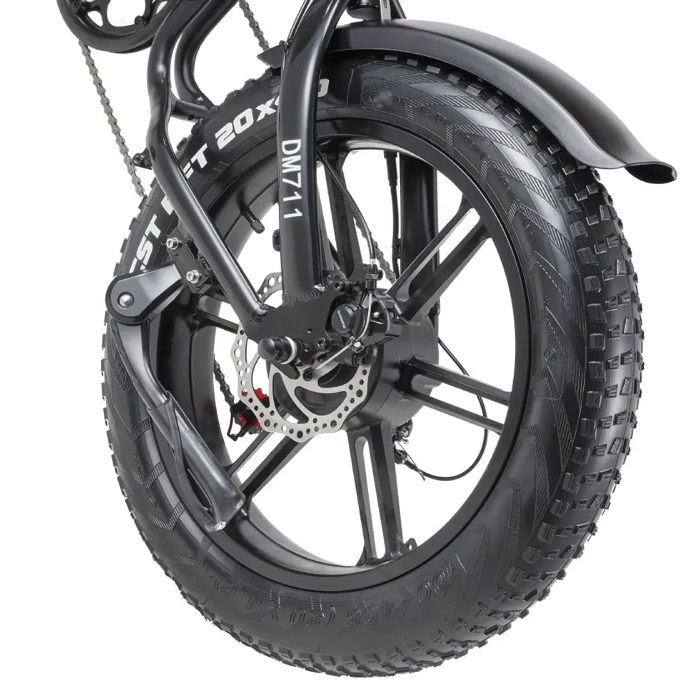 [EU] RANDRIDE DM711 E-motorcycle 1000W*2 Dual Motor 45km/h Speed 48V 20Ah 20*4.0" tires