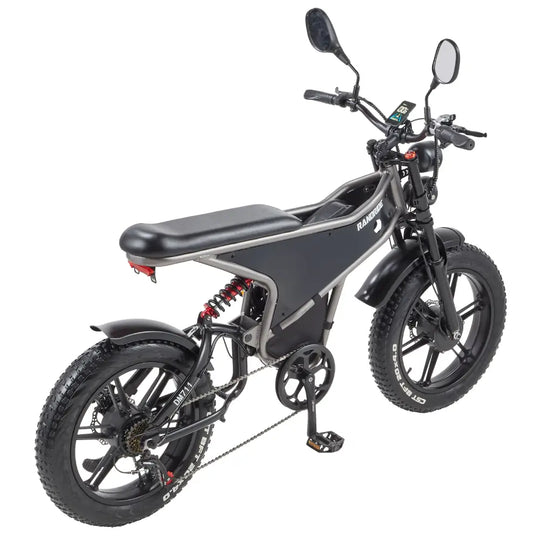 [EU] RANDRIDE DM711 E-motorcycle 1000W*2 Dual Motor 45km/h Speed 48V 20Ah 20*4.0" tires