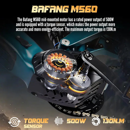 RANDRIDE MX500 E-Mountainbike 48V 15Ah 90-150km hydraulic brakes 27.5"Aldult Electric Bicycle