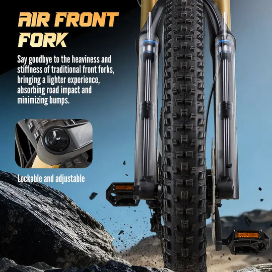 RANDRIDE MX500 E-Mountainbike 48V 15Ah 90-150km hydraulic brakes 27.5"Aldult Electric Bicycle