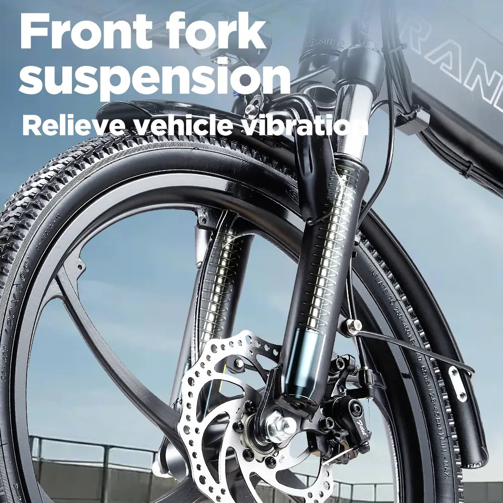 [EU] RANDRIDE YA20 City E-bike 48V 12.8Ah 40-50km Range 20" Tires Foldable