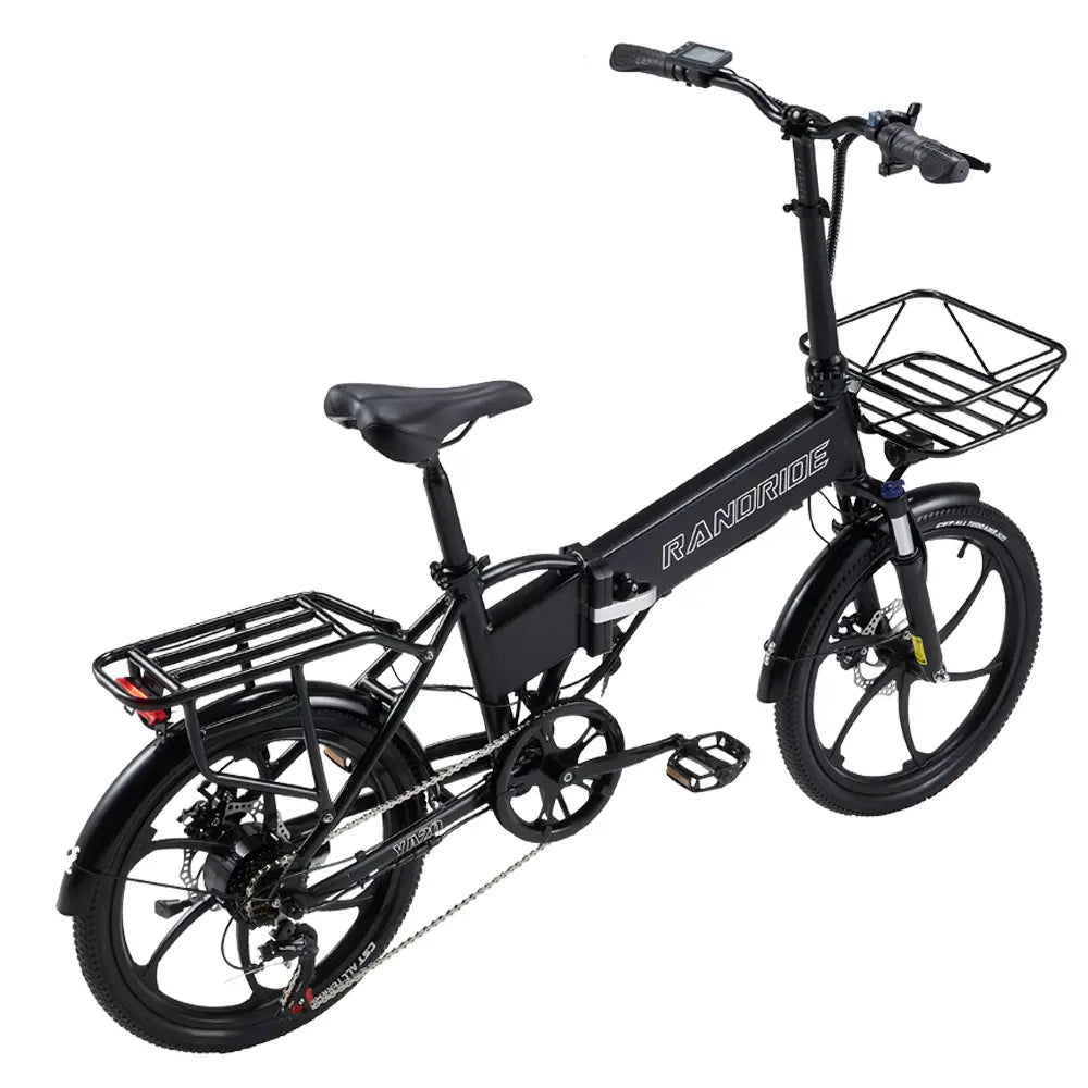 [EU] RANDRIDE YA20 City E-bike 48V 12.8Ah 40-50km Range 20" Tires Foldable