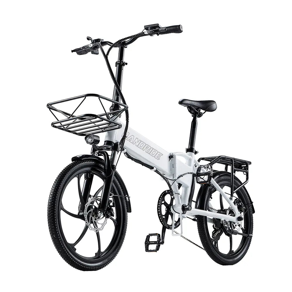 [EU] RANDRIDE YA20 City E-bike 48V 12.8Ah 40-50km Range 20" Tires Foldable