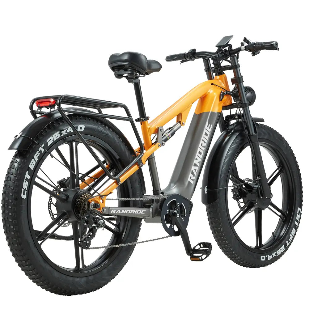 RANDRIDE YX80M-2 E-Mountainbike 48V 20Ah 1000W*2 Double suspension 26" Fatbike
