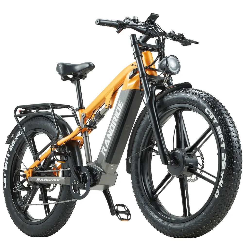 RANDRIDE YX80M-2 E-Mountainbike 48V 20Ah 1000W*2 Double suspension 26" Fatbike