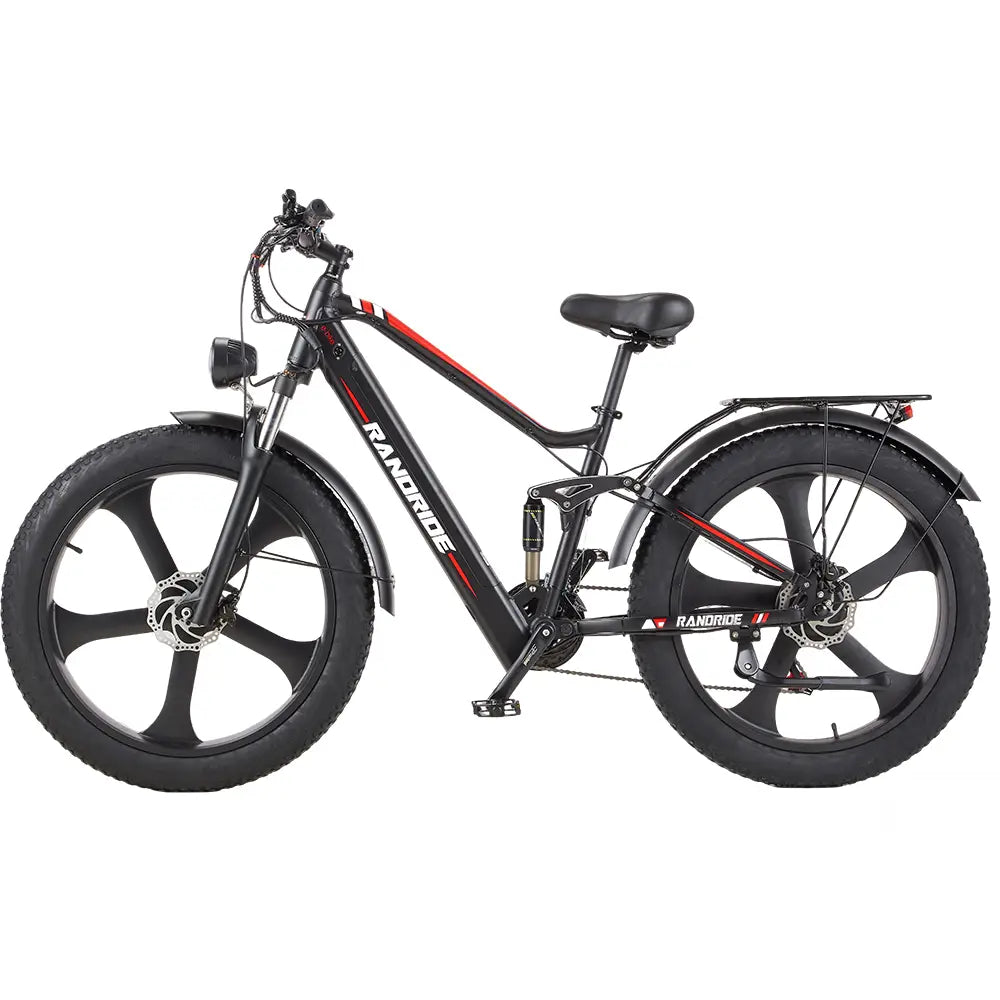 [EU] RANDRIDE YX90M E-Mountainbike 48V 13.6Ah Full Suspension Hydraulic brakes 26"Tires