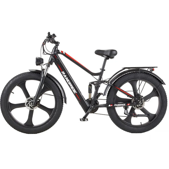 [UK] RANDRIDE YX90M E-Mountainbike 48V 13.6Ah Full Suspension Hydraulic brakes 26"Tires