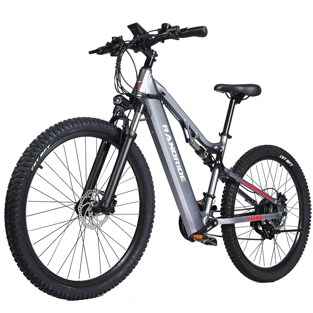 RANDRIDE YG90A Electric MTB for Adults 1000W 48V 17A Aluminium Alloy Four-link Suspension