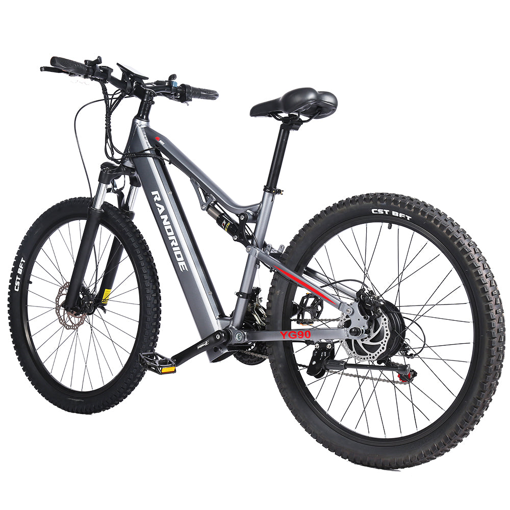 RANDRIDE YG90A Electric MTB for Adults 1000W 48V 17A Aluminium Alloy Four-link Suspension