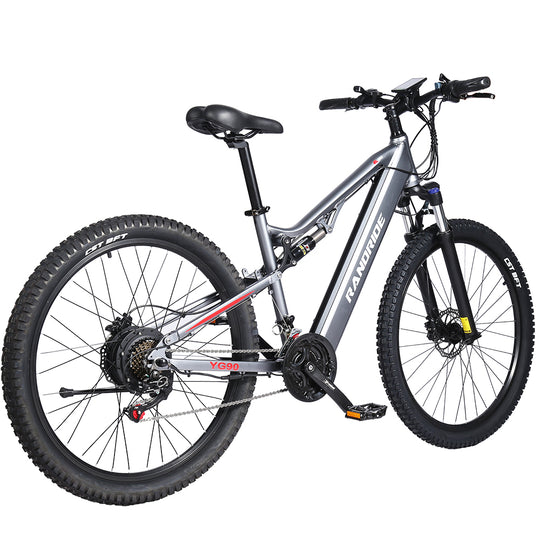 RANDRIDE YG90A Electric MTB for Adults 1000W 48V 17A Aluminium Alloy Four-link Suspension