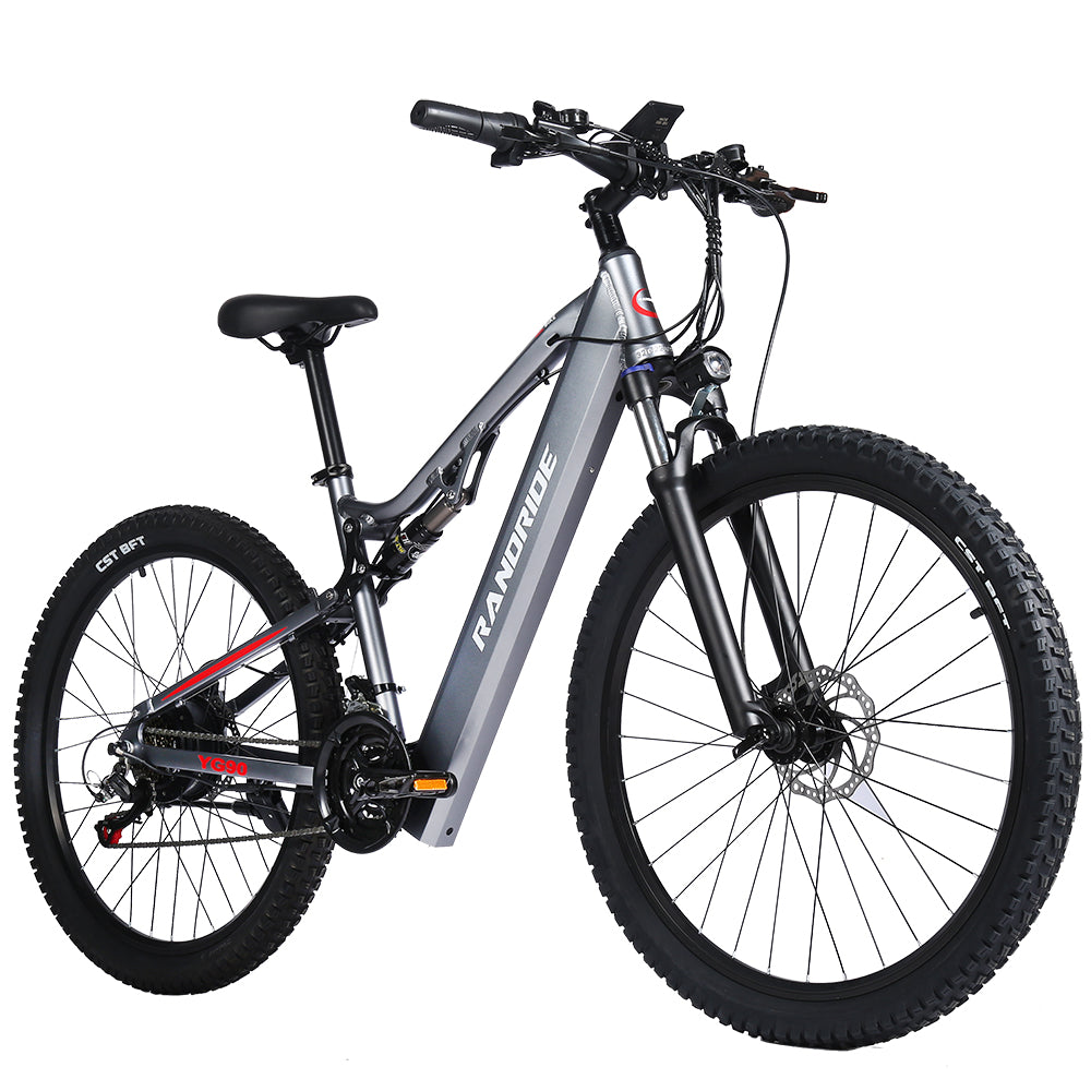 RANDRIDE YG90A Electric MTB for Adults 1000W 48V 17A Aluminium Alloy Four-link Suspension