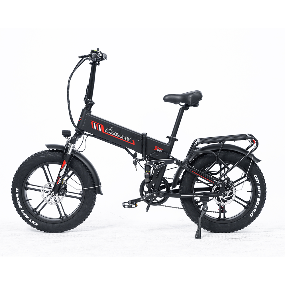 RANDRIDE YX20M Electric Bicycle 20 Inches Double Oil SpringSuspension