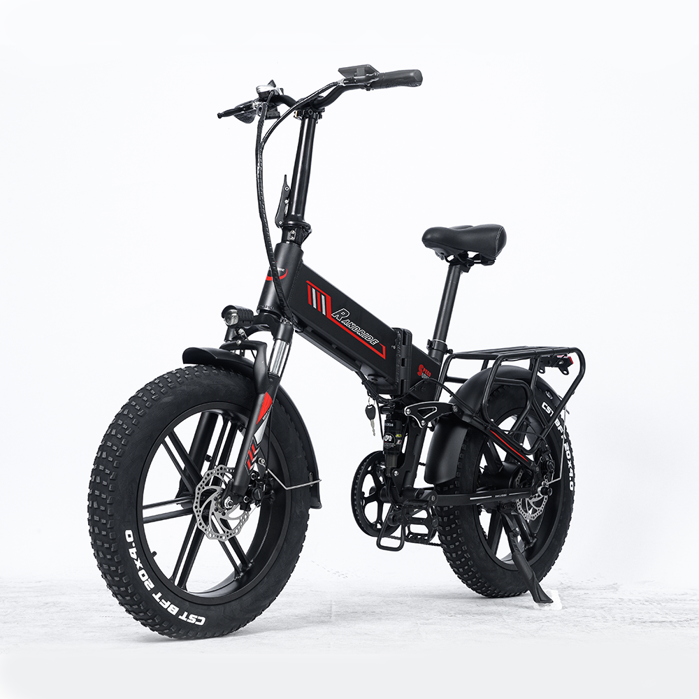 [EU] RANDRIDE YX20M Fatbike 48V 17Ah 1000W 45km/h Full Suspension 20*4.0"Tires