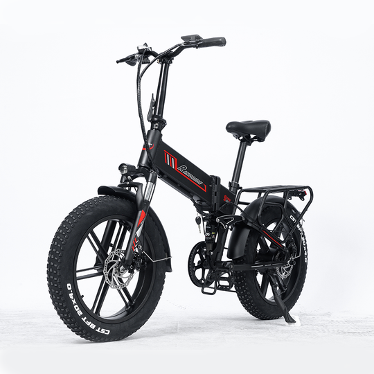 RANDRIDE YX20M Electric Bicycle 20 Inches Double Oil SpringSuspension