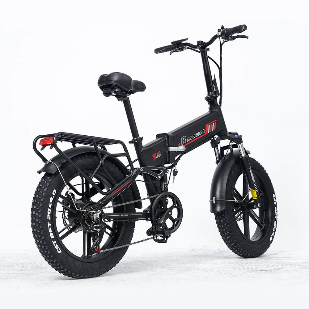 RANDRIDE YX20M Electric Bicycle 20 Inches Double Oil SpringSuspension