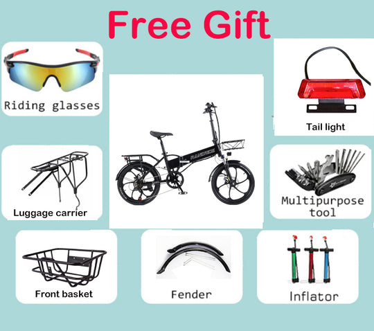 [EU] RANDRIDE YA20 City E-bike 48V 12.8Ah 40-50km Range 20" Tires Foldable