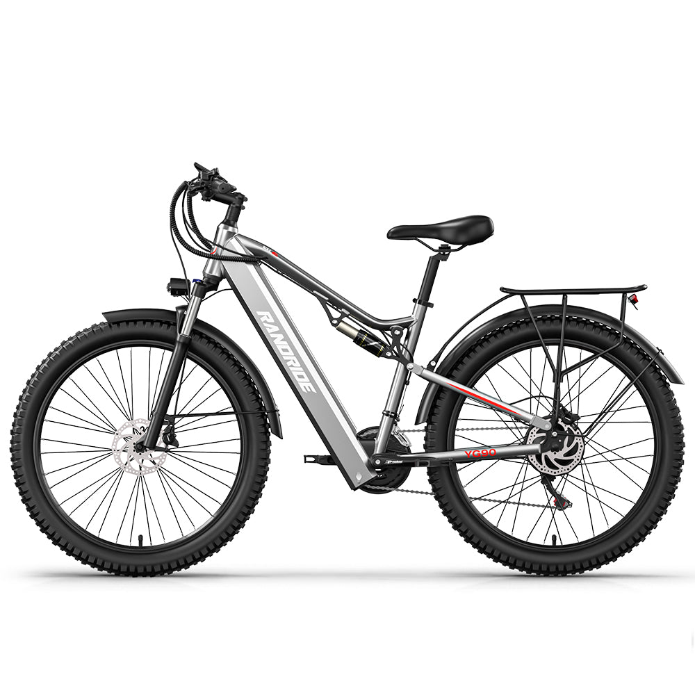 RANDRIDE YG90A E-Mountainbike 48V 17Ah 40-90KM Range Hydraulic brakes 27.5" Tires