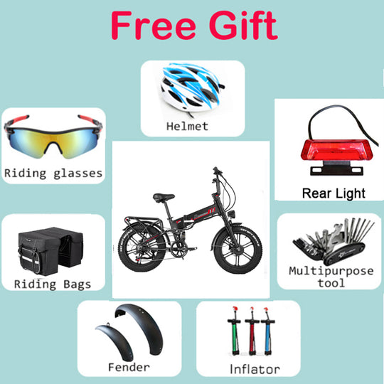 [UK] RANDRIDE YX20M-2 Fatbike 1000W*2 Dual motors 48V 20Ah 20*4.0" Tires Hydraulic brakes