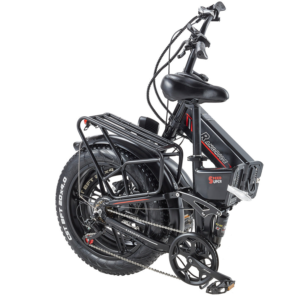 RANDRIDE YX20M-2 City Commuter Adult Electric Bicycle 1000W*2 High speed motor