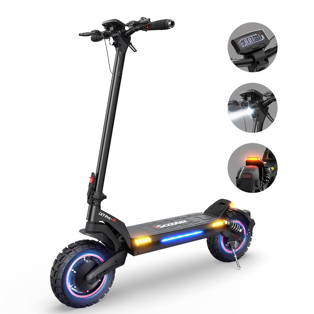 VTT électrique RANDRIDE YG90A pour adultes 1000 W 48 V 17 A en alliage d'aluminium, suspension à quatre bras
